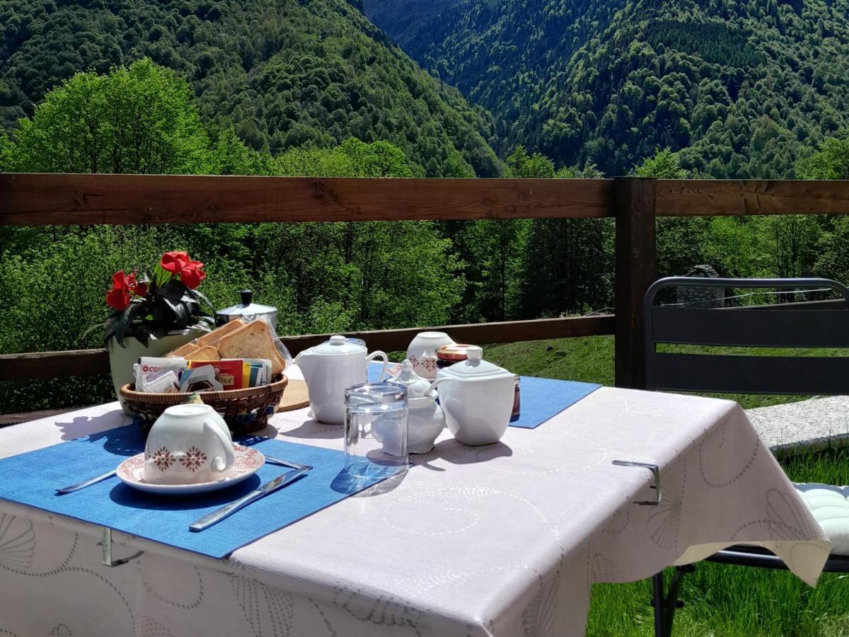 Casa All'Alpe Gaggetto B & B Anzino Exteriör bild