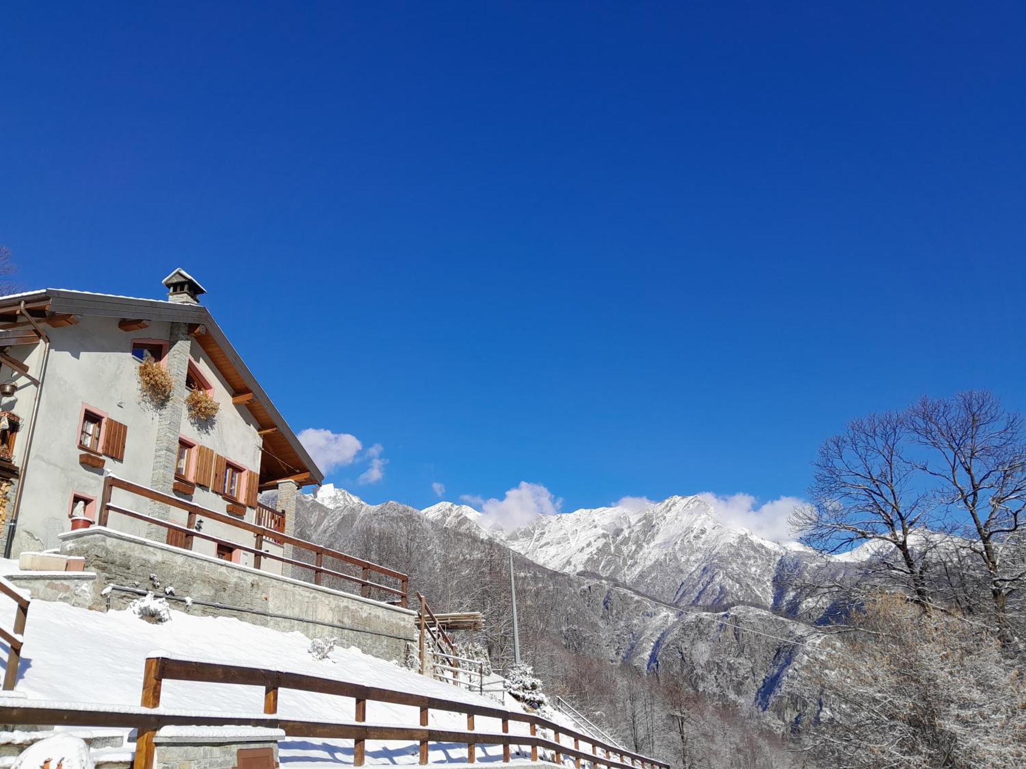 Casa All'Alpe Gaggetto B & B Anzino Exteriör bild