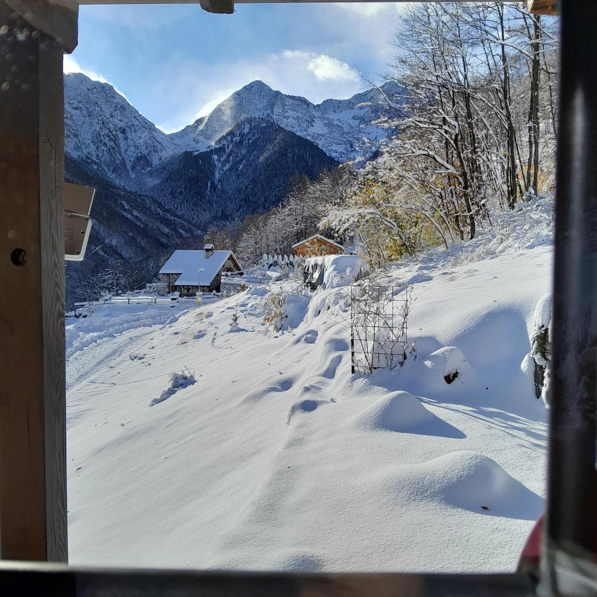 Casa All'Alpe Gaggetto B & B Anzino Exteriör bild